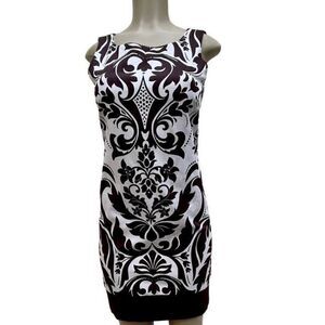 B. Smart Sheath Dress Women's Size 8 Cotton Blend Floral Print New with Tags
